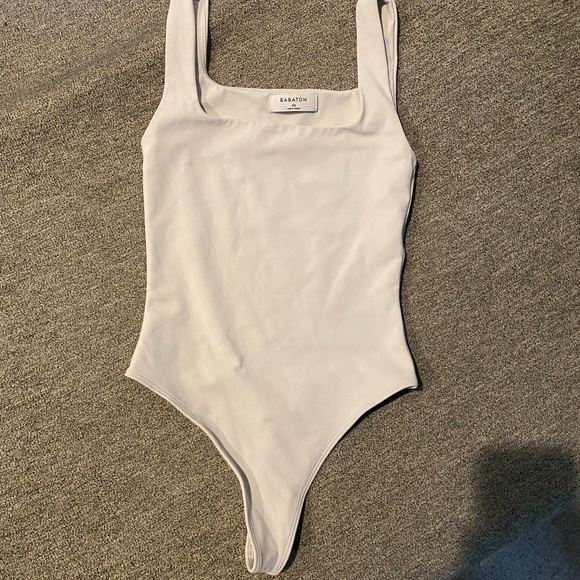 Aritzia Square-neck tank bodysuit - Picture 2 of 3